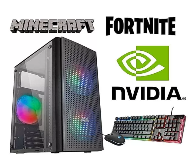 Pc Gaming Desktop RGB i5 GTX 1650 16Gb RAM 1T HDD 500Gb SSD + Mouse And Keyboard