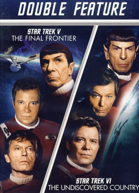 Étoile Trek V: The Final Frontier / VI Neuf DVD