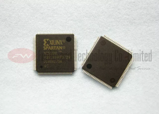 XILINX XCS10XL-4VQG100C SPARTAN-XL 10K GATES 466 CELLS 217MHZ 3.3V x 1pc