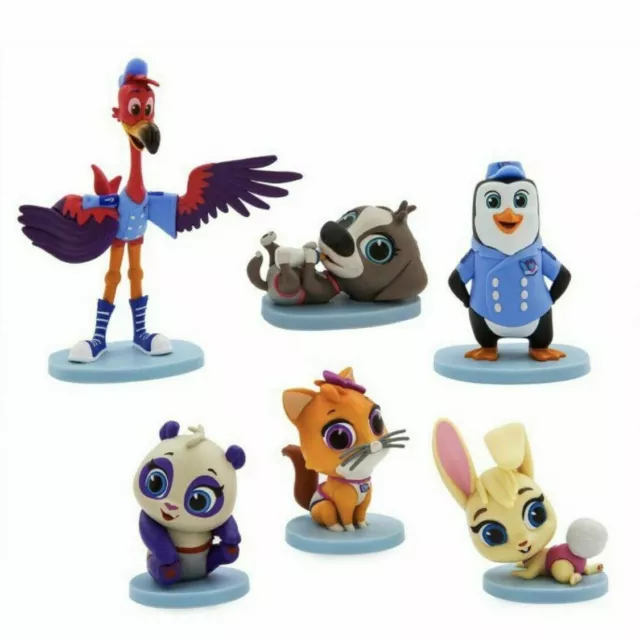 Disney Junior T.O.T.S Tiny Ones Transport Service 6 Figurine Playset New 2