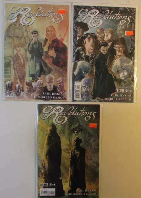 Revelations Lot of 3 #2,5,6 Boom Studios (2014) 1st Print Comic Books