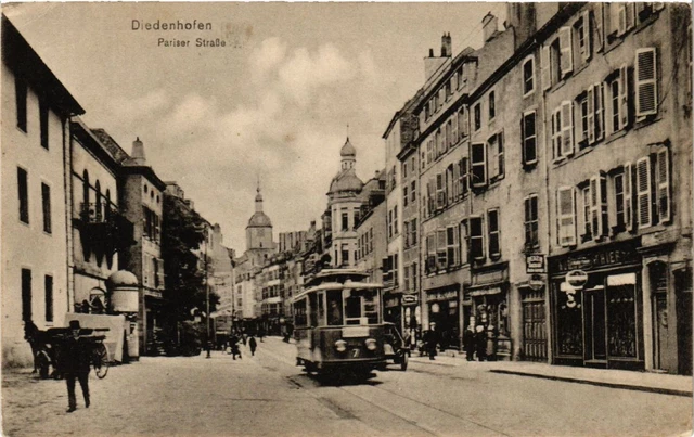 CPA AK DIEDENHOFEN - Paris Street (454881)