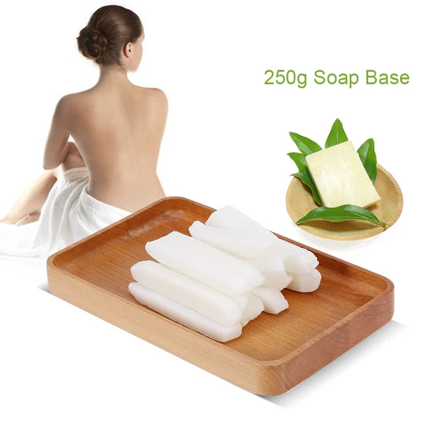 250 g base de jabón base de materia prima para hacer jabón hecho a mano cara cuerpo TDM