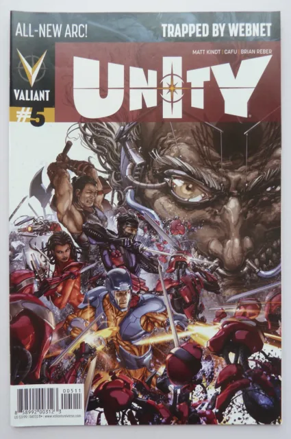 Unity #5 - 1st Printing - Cover A Valiant Comics March 2014 VF 8.0