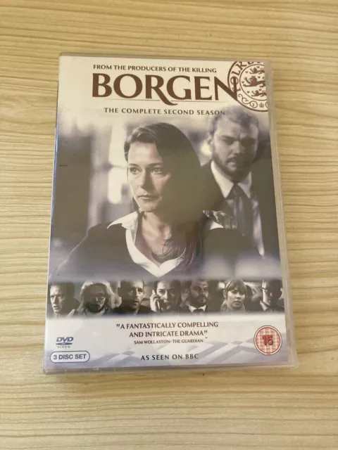 Borgen Second Season DVD - Complete (2013) Brand New & Sealed