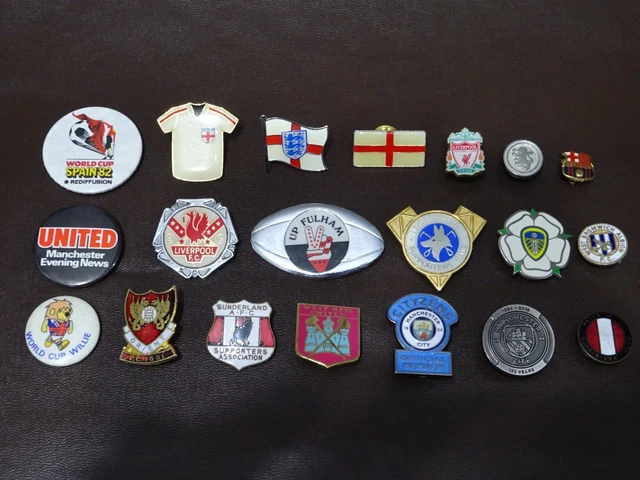 JOB LOT COLLECTION Of 20 Different Vintage Modern Football Clubs