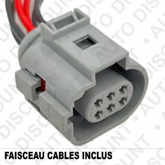 Connecteur Fiche Cable Pour Vanne Egr Pour Vw Audi Seat Skoda 1J0973713G