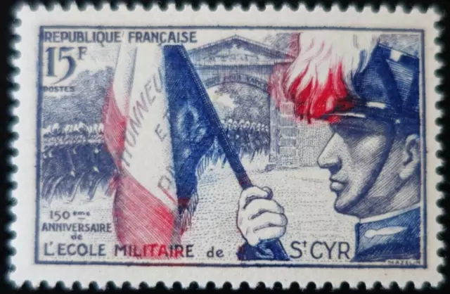 Frankreich Briefmarke Schule Militär St Cyr N° 996 neuer Stempel Luxus MNH