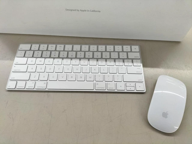 Apple Mac Magic Keyboard & Mouse Set A1296/A1644 Good Condition Used