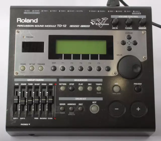 Roland TD-12 Trommelmodul elektronisches Trommelkit Gehirn