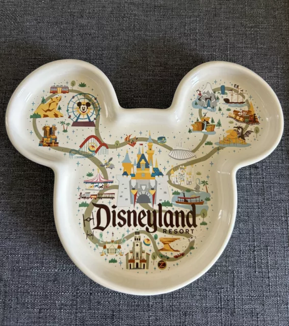 Disney Parks Trinket Dish Mickey Mouse Icon Disneyland New