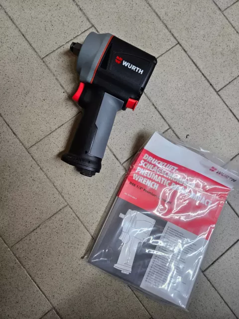 Würth Druckluft-Schlagschrauber DSS 1/2" Premium COMPACT