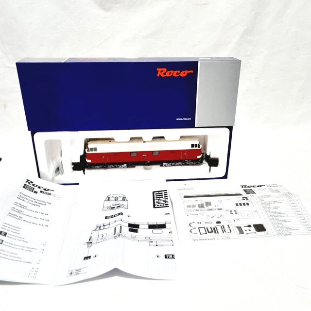 ROCO 73894 DR class 118 Diesel Sparlack Livery Deutsche