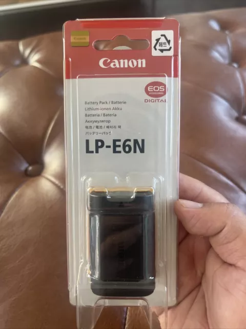 Genuine Canon LP-E6 Rechargeable Li-Ion Camera Battery EOS 5D 6D 7D 60D 70D 80D