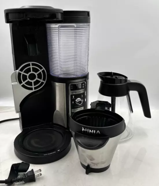 Ninja Coffee Bar Single Serve System CF1112 Series w/ Built in Frother  Manual