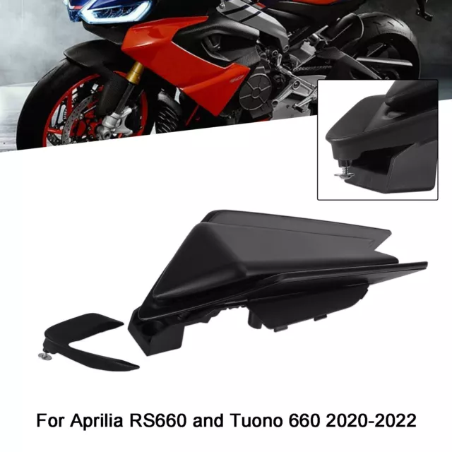 Rear Cowl Tail FAIRING Cover Pour Aprilia RS660 RSV4 Tuono 660 2020-2022 Black