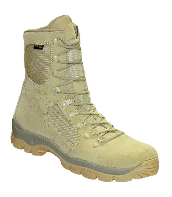 MEINDL Bottes de Combat Désert Fox G0RE-TEX, Royaume-Uni: 7 /Eu : 41, Kaki, Neuf