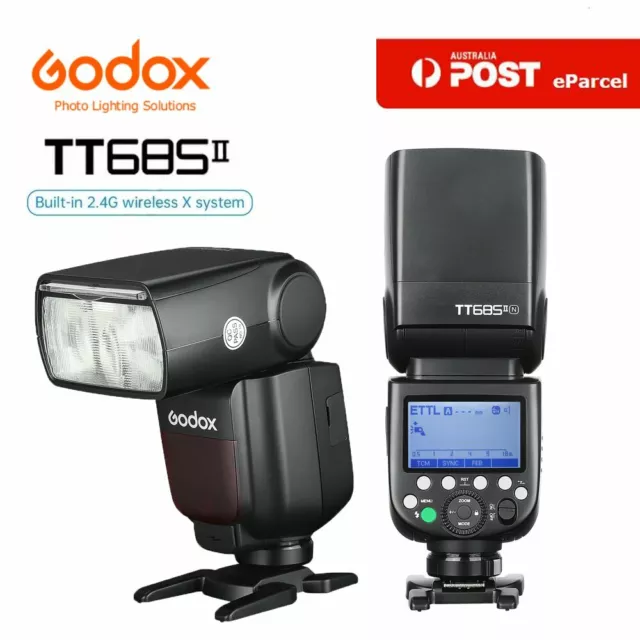 Godox TT685IIN TTL Camera Speedlight 2.4G Wirelss X System Flash GN60 for Nikon