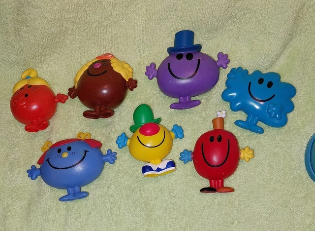 Figurine Monsieur Madame Boute en Train Orange Mac Donald's McDonald's
