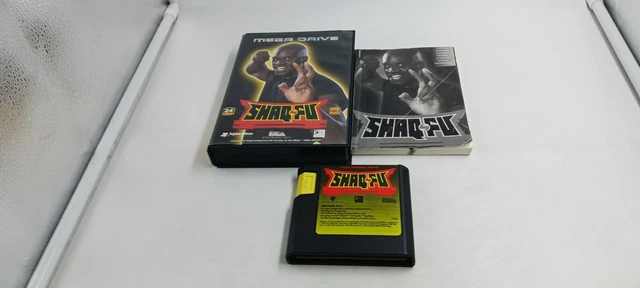 Jeu SEGA Megadrive Shaq Fu - Version Française - Bon état Boîtier Et Notice