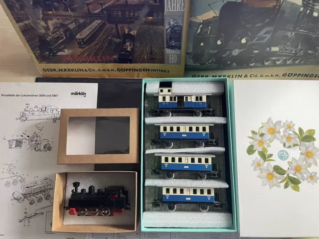 Märklin H0 Zugset Dampflok KLVM mit 3 x Primex 4020 + 1 x Primex 4021