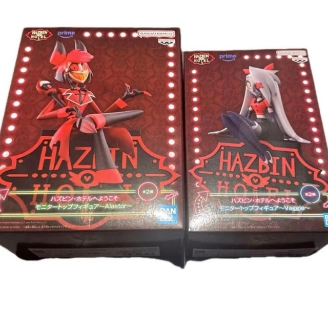 HAZBIN HOTEL ALASTOR Vaggie Monitor Top Figures Color 2 Pack Prize Set ...
