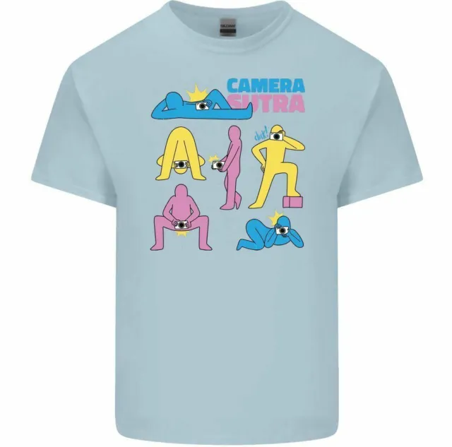 T-shirt divertente da uomo Camera Sutra fotografia fotografo nudo rude 6