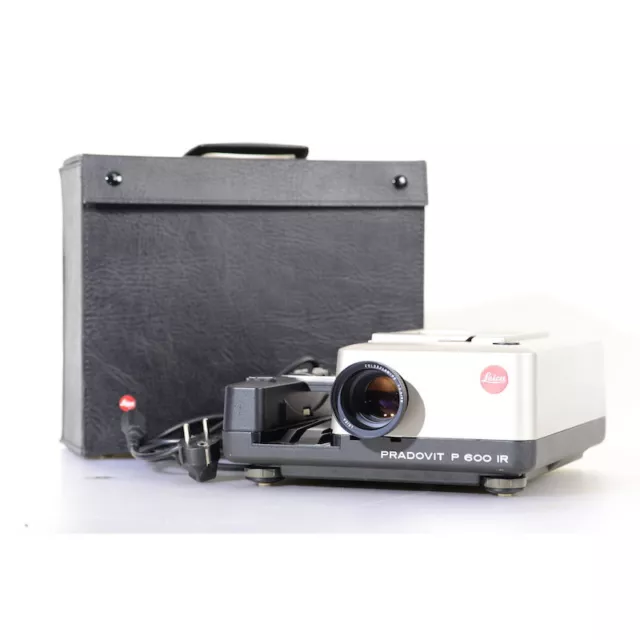 Leica / Leitz Pradovit P 600 Ir Dia Projecteur Avec Elmarit-P2 2,8/60 Objectif