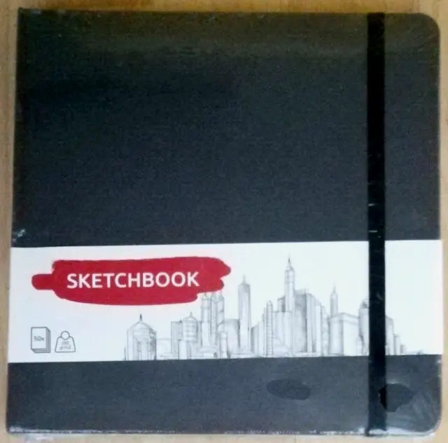 Sketchbook-Reisen JOURNA -Tagebuch-50 Blatt-hardcover  280 g/m² ca 20 x20 cm