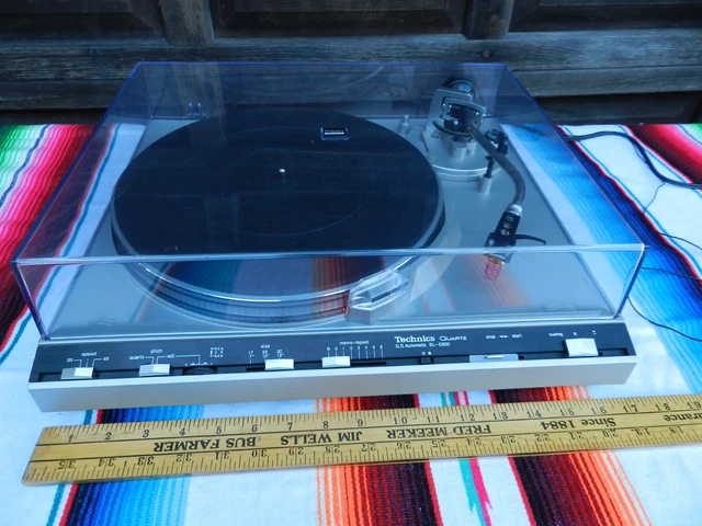 Technics SL-5300 Quartz Direct Drive Turntable Dust Cover RARE VTG Japan TESTED