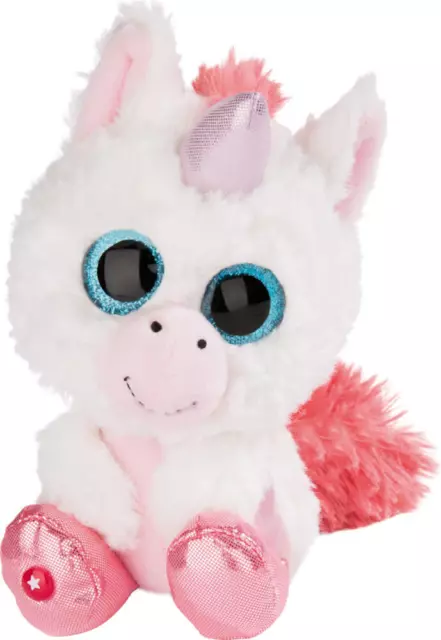 NICI Glubschis Schlenker Einhorn Milky-Fee 15cm