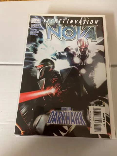 NOVA (2008 Marvel Comics Vol.4) #17 VF/NM Secret Invasion Tie-In Enter Darkhawk