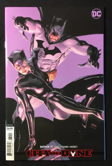 Batman 79 Variant Mann City Of Bane V 3 Catwoman Dc Joker Robin Batwoman 1 Copy
