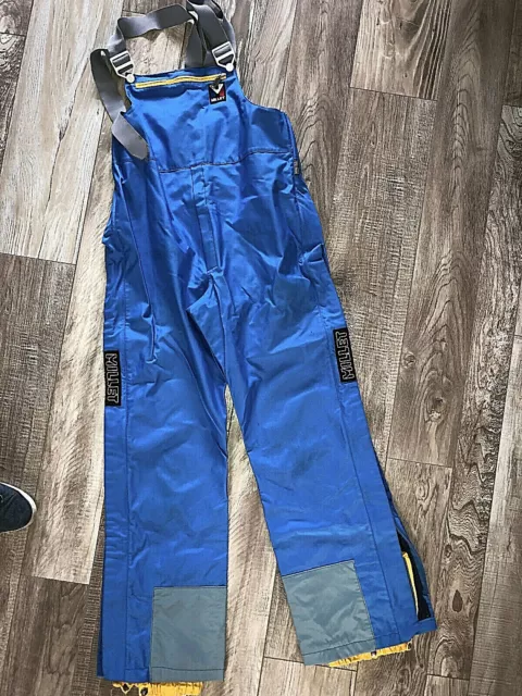 pantalon salopette ski snowboard bleu homme/femme MILLET taille XL 42 fr