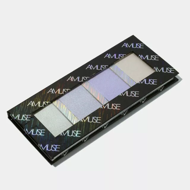 AMUSE Highlighter Palette GALAXY LIGHTS - Dupe for Anastasia Moonchild Glow Kit