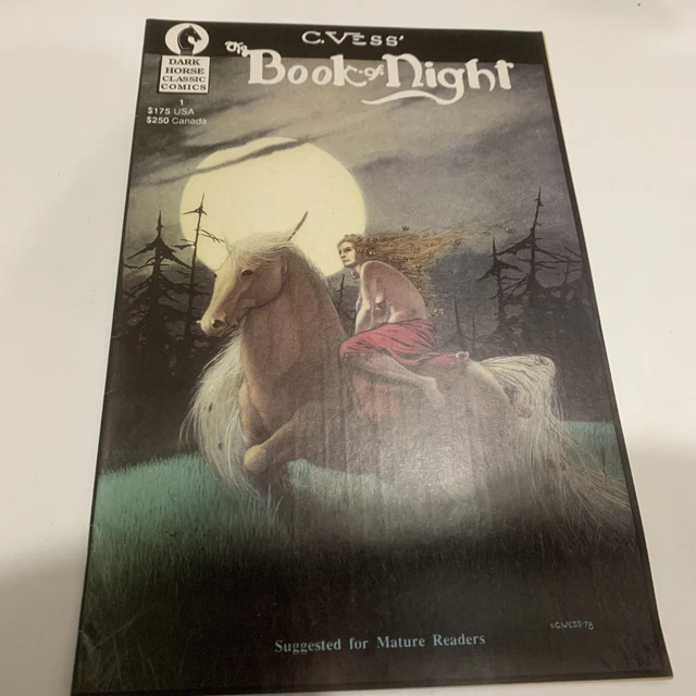 Dark Horse Comics C. Vess' The Book of the Night 1 & 2