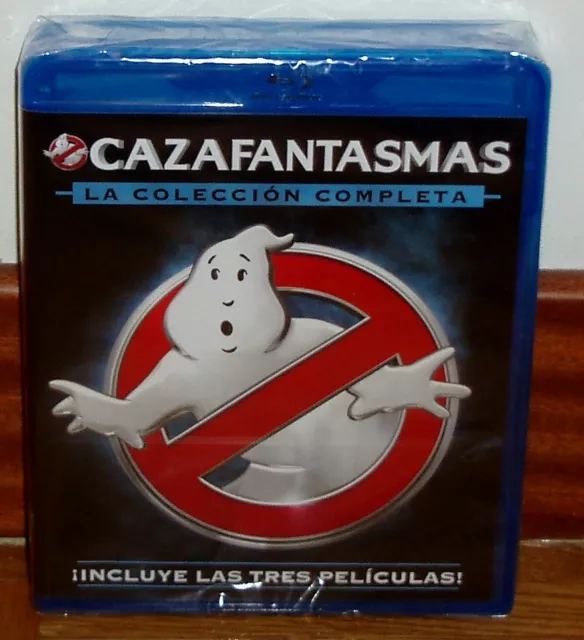 Cazafantasmas La Coleccion Completa 3 Blu-Ray Nuevo Precintado (Sin Abrir) R2