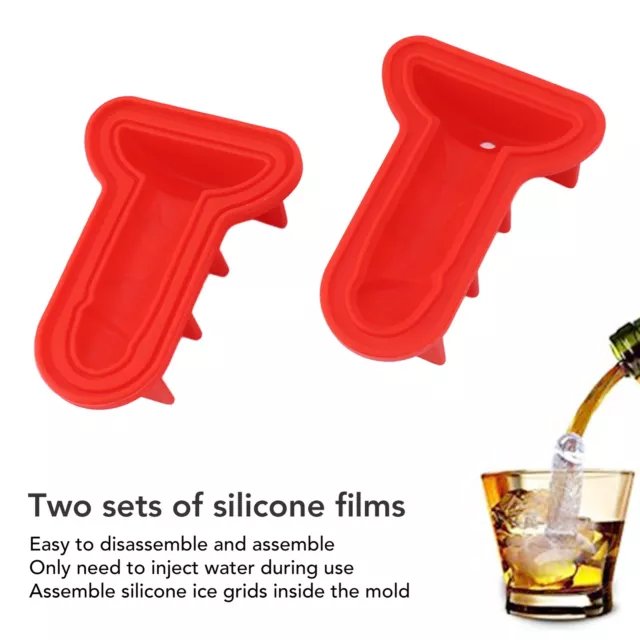 Silicone Penis Dick Ice Cube Tray prank Jelly Candy Mold Night Hen Party  funny