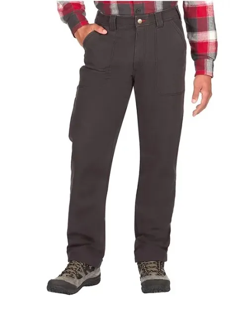 COLEMAN MEN'S UTILITY Pants Fleece Lined, 6-Pocket, Double Stitched,  Relaxed Fit $29.99 - PicClick