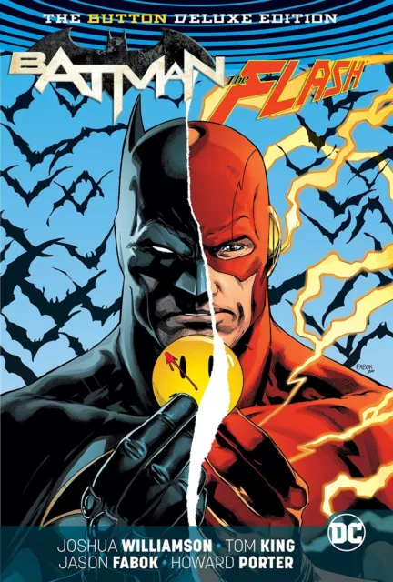 BATMAN / FLASH: THE BUTTON DELUXE EDITION HARDCOVER DC Comics HC