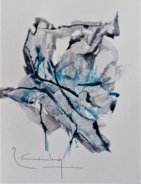 Abstracto de Robledo Cimbrón Titulo:" Relax Composition 010 "