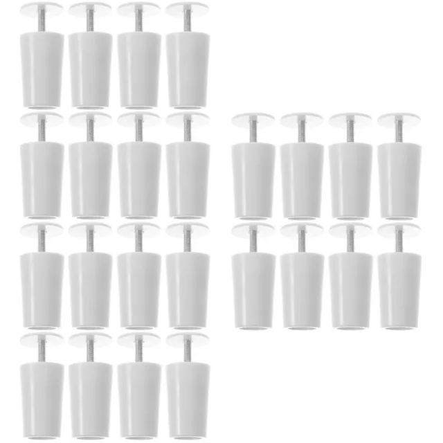 24 Pcs Shutter Stopper Blind Stoppers Hold down Brackets for Blinds-ET