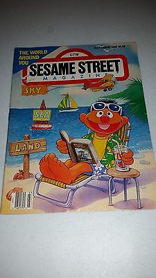 Sesame Street Magazine July/August 1989