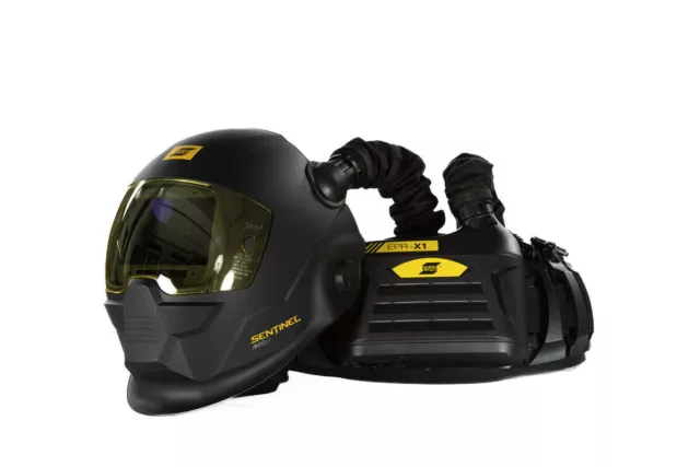 ESAB Sentinel A60 + PAPR EPR-X1 Airfed Welding Mask Helmet Automatic