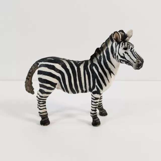 Schleich Wildlife Animal Zebra 2008 D-73527 Retired Collectable