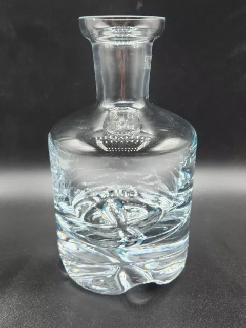 Krosno Crystal Glass Decanter Heavy - PA State Senate - See Description