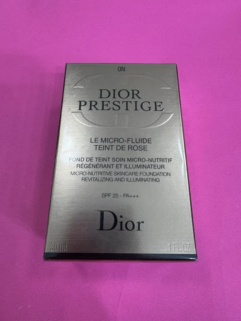 DIOR PRESTIGE LE Micro-Fluide Teint de Rose Serum Foundation SPF30