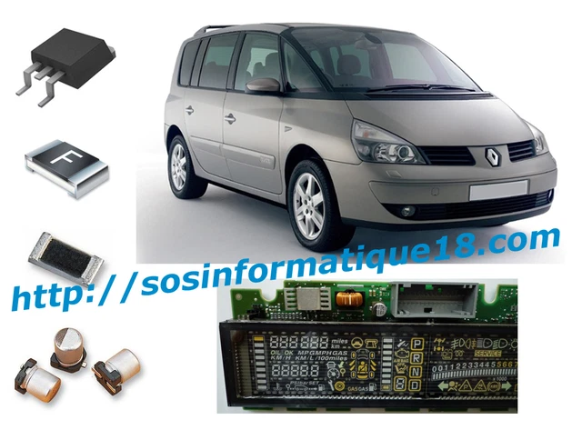Tableau De Bord Complet Pour Renault Espace 4 - Occasion - Compteur
