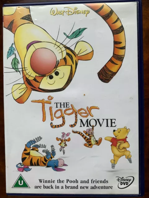 The Tigre Film DVD 2000 Walt Disney Winnie L'Ourson Famille Fonctionnalité Film