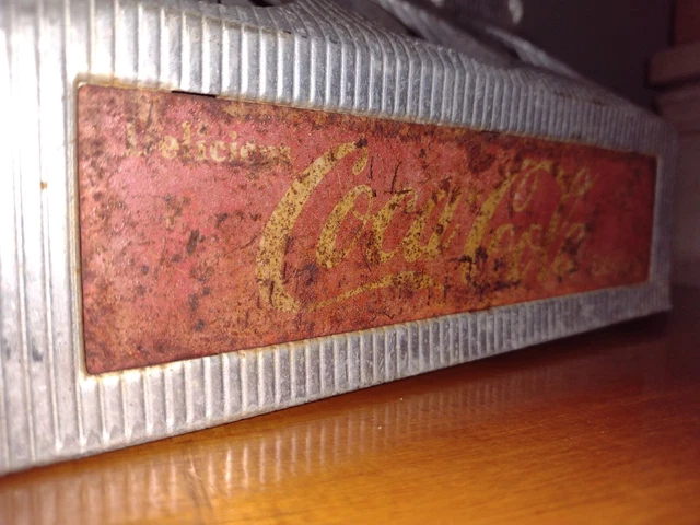 Vintage Coca-Cola Aluminum Carrying Case